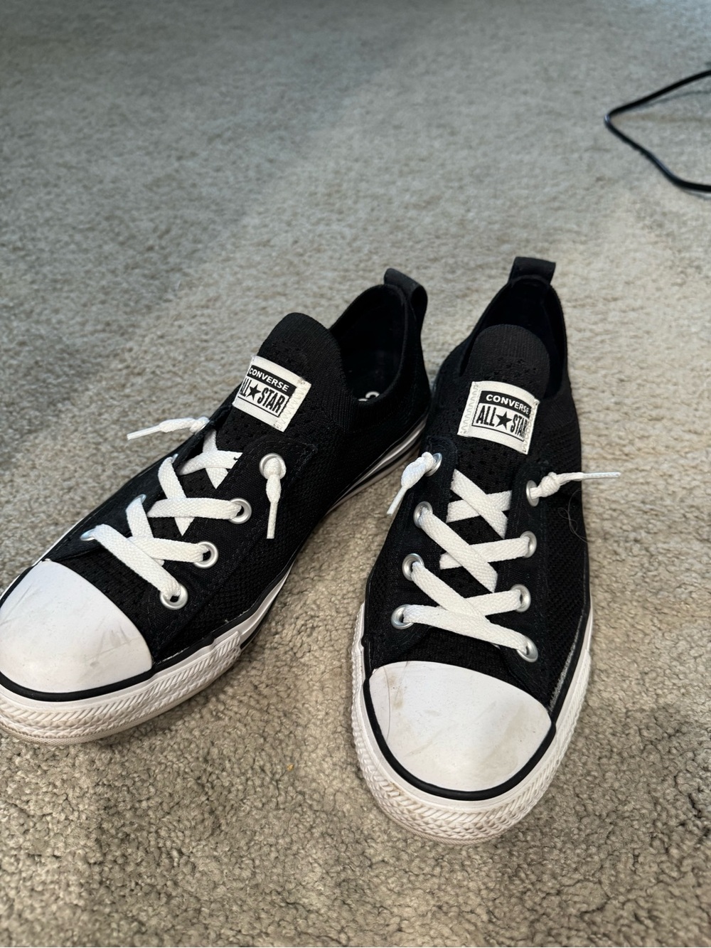 Converse Black & White Chuck Taylor Low-Top Sneakers